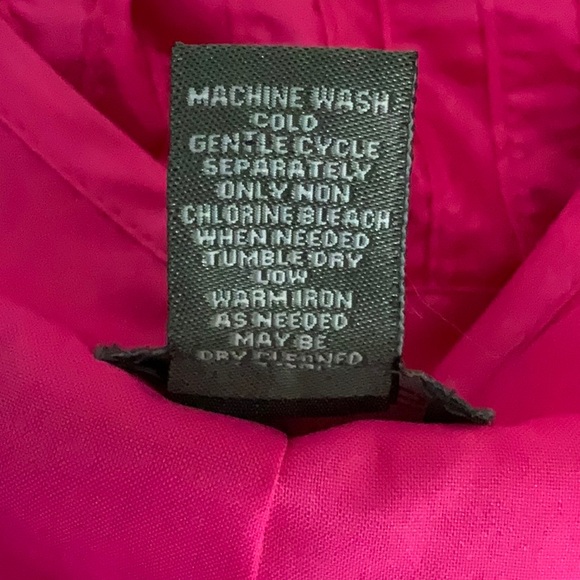 Chico’s Fuchsia Sz 3 Open Front Jacket - Picture 8 of 8